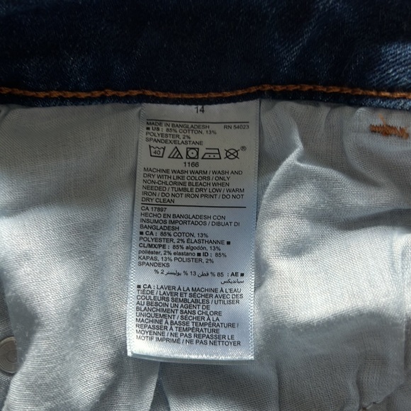 Old Navy Rockstar Super Skinny jeans, size 14 - Picture 3 of 3